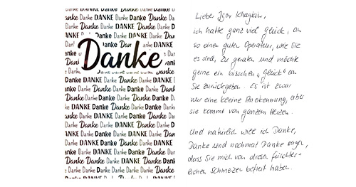 Dankesbrief